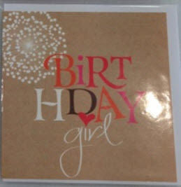 Just Smitten Mini Greeting Card - Birthday Girl