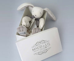 Maud n Lil Ears Bunny Comforter - Grey