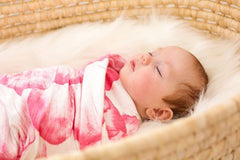 Sapling Baby Snuggle Wrap Rose Petal